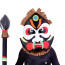 Bildausschnitt Oberkörper und Maske Zulu