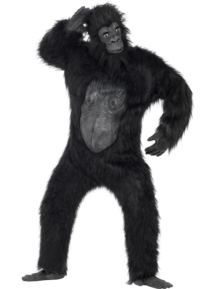 Affe Gorilla King Kong Goin APE Erwachsene Kostüm