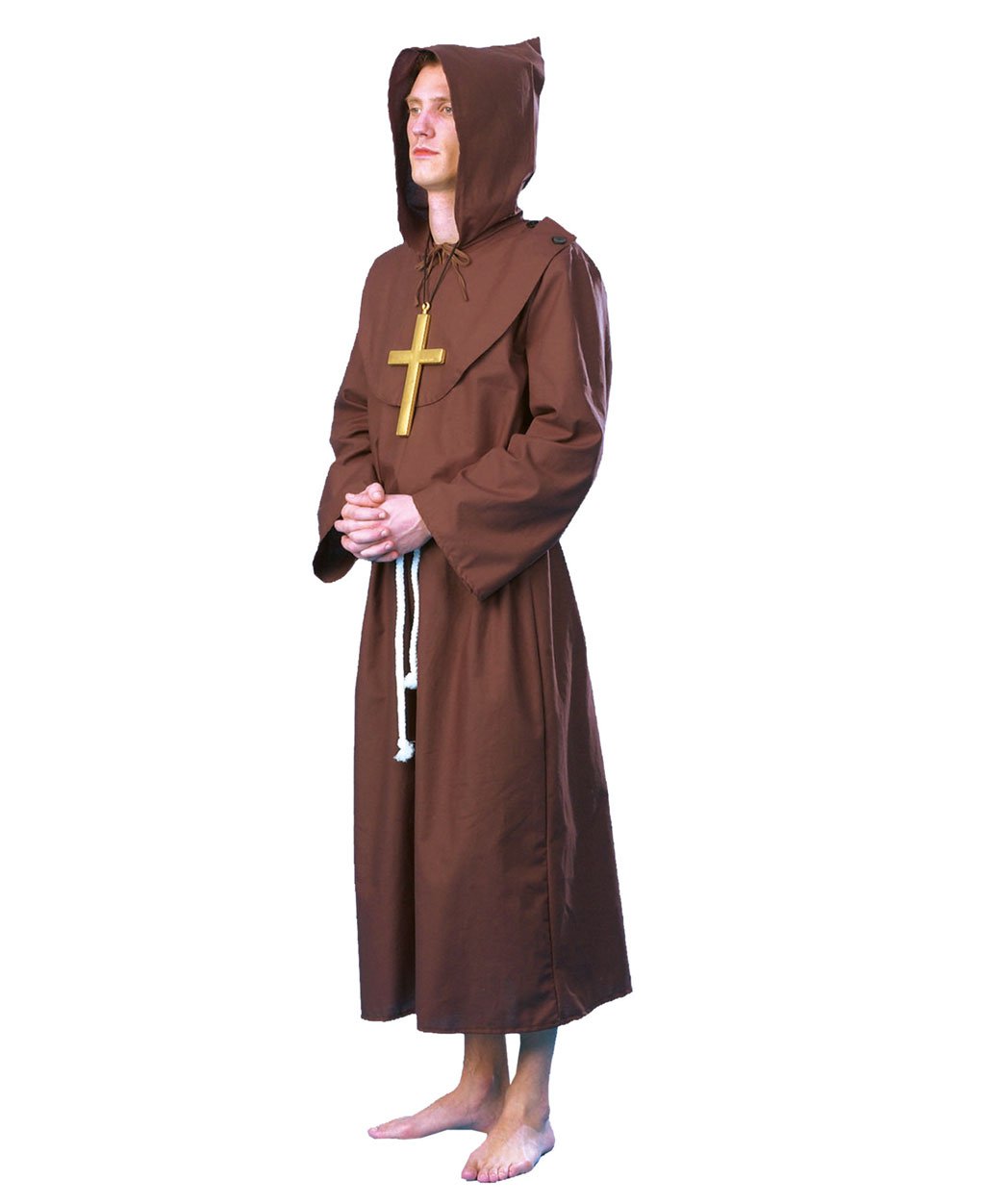 Kostüm Herren Herrenkostüm Mönch Priester Klosterbruder Mönchskutte L022 